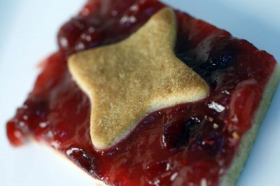 cranberry curd tart bon appetit