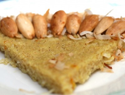 Cardamom and farina pudding (Khabeesa) - Taste of Beirut